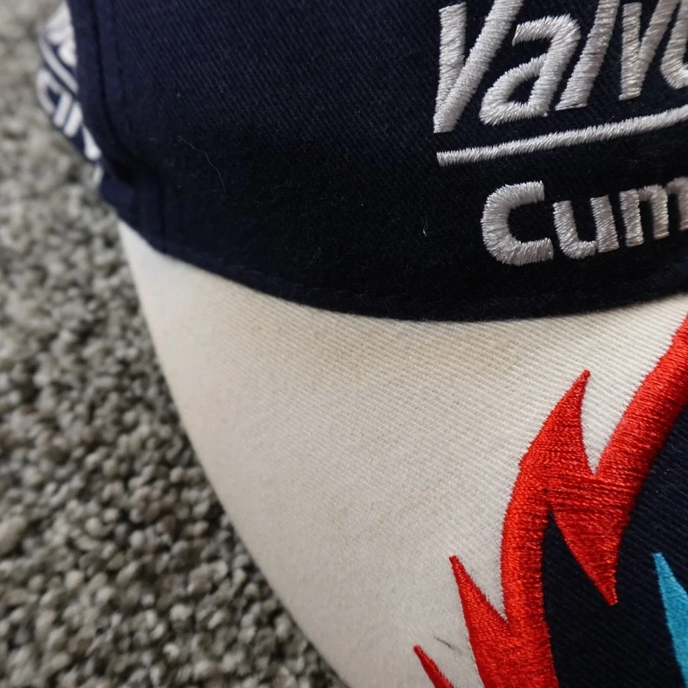 VTG Mark Martin Hat Mens Sharktooth Strap Back Cap‎ Nascar 6 Valvoline Racing